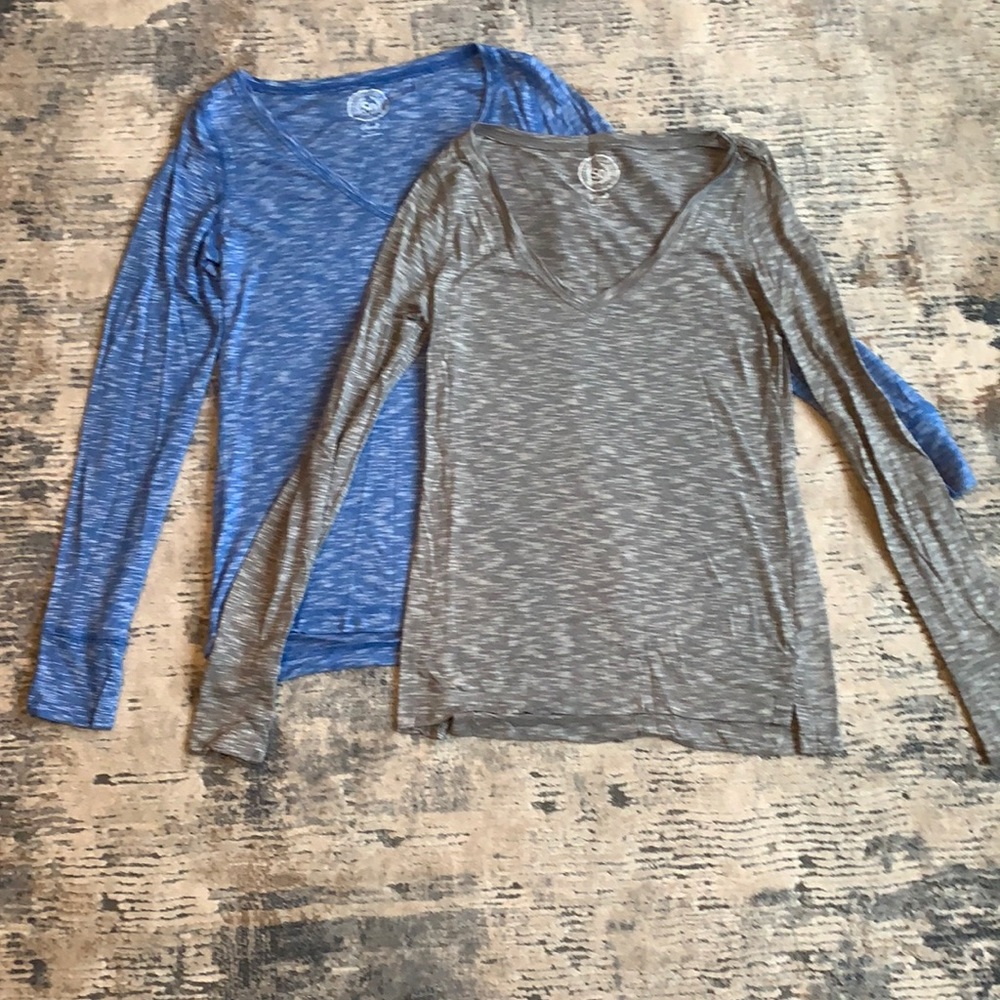 Two comfy long sleeve shirts!